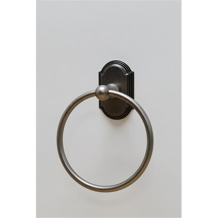 Residential Essentials Towel Ring- Aged Pewter 2386AP